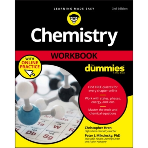 Chemistry Workbook For Dummies with Online Practice (häftad, eng)