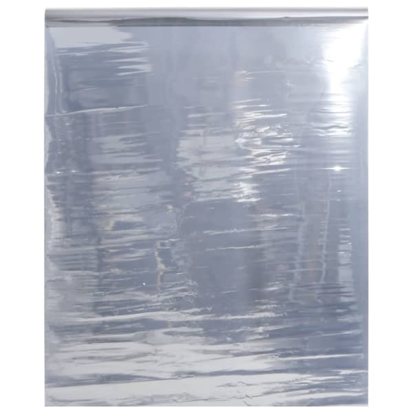 Fönsterfilmer 5 st statisk reflektiv effekt silver PVC