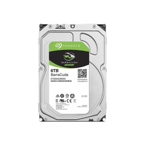 Seagate Barracuda ST6000DM003 - hårddisk - 6 TB - SATA 6Gb/s