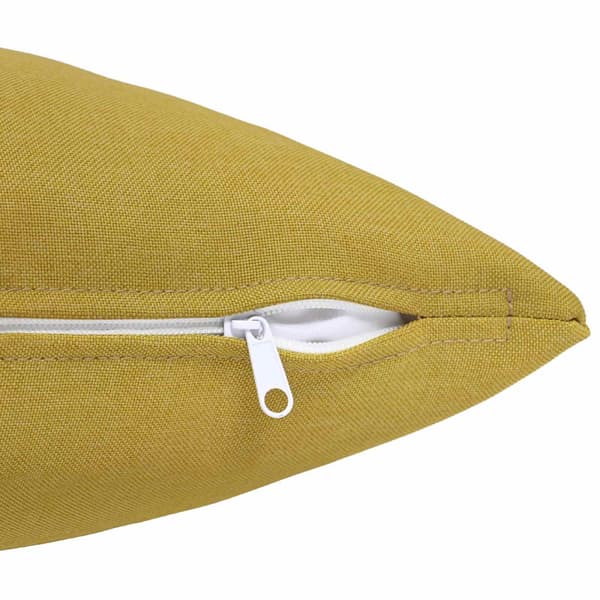 Kudde med kudde HEERLEN 2 st Ljusgrön Tyg