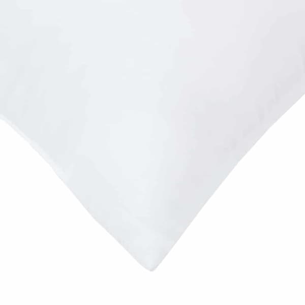 Duntäcke med kudde 3 pcs Vit Mikrofiber