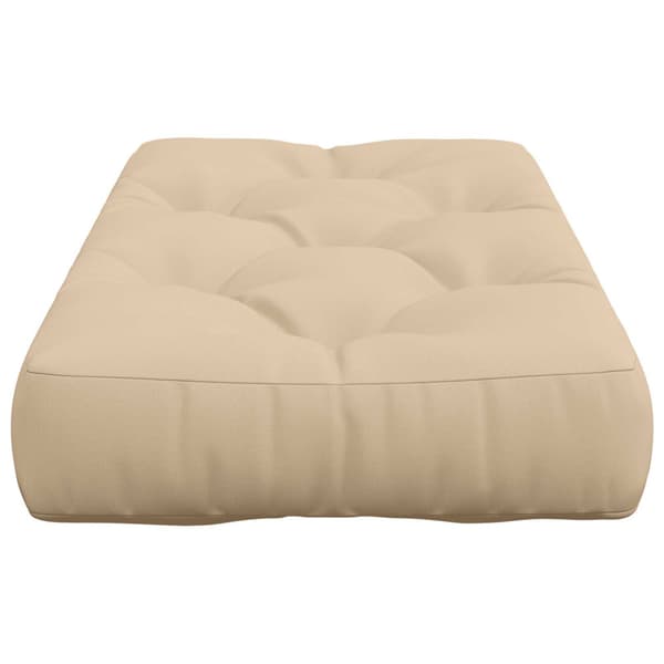 Pallkudd VIANEN 100% Polyester Gräddvit 120 x 40 x 12 cm