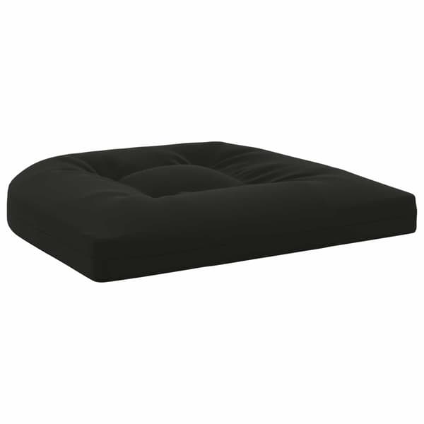 4-delade Sittdynor 4 st 100% Polyester Svart 45 x 45 x 5 cm