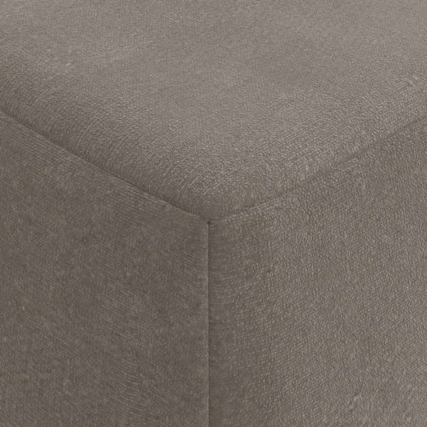 Fällbar Soffbed Ljusgrå 120 x 60 x 49 cm Tyg