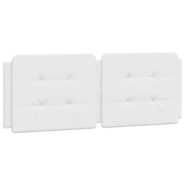 Bed Frame with LED without Mattress "Zadar" White 140x200 cm