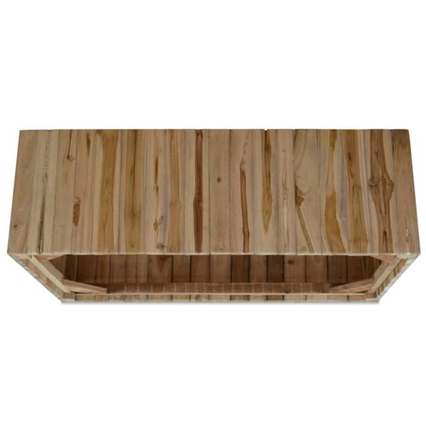Soffbord äkta teak 90x50x30 cm