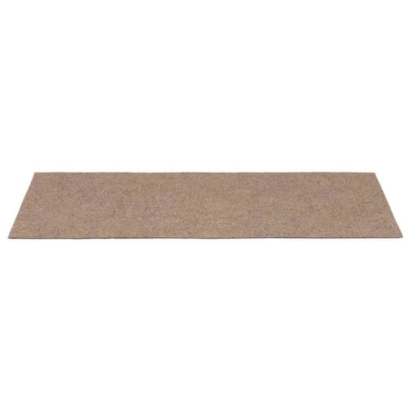 Trappmattor självhäftande 30 st 60x25 cm ljusbruna rektangulära