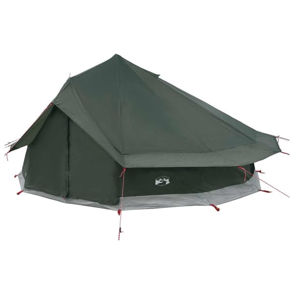 Tipi Tält Armégrön 800 x 800 x 430 cm Polyester och Stål