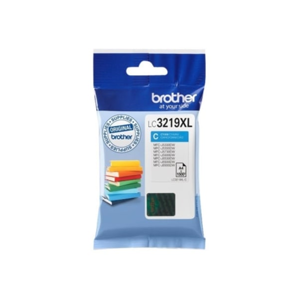 Brother LC3219XLC - XL - cyan - original - bläckpatron