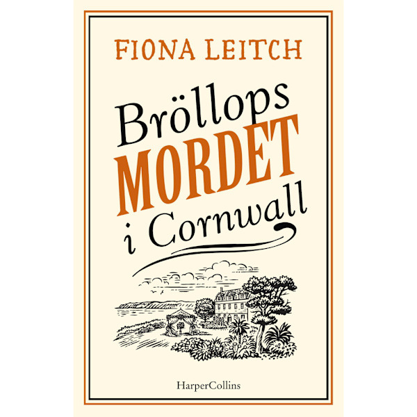 Bröllopsmordet i Cornwall (bok, danskt band)
