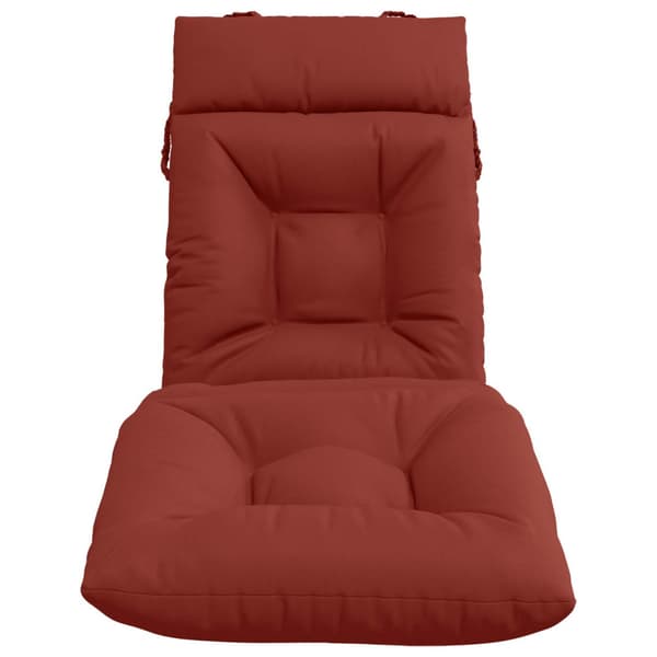 Solstol Kudde VIANEN 100% Polyester Röd 200 x 60 x 8 cm