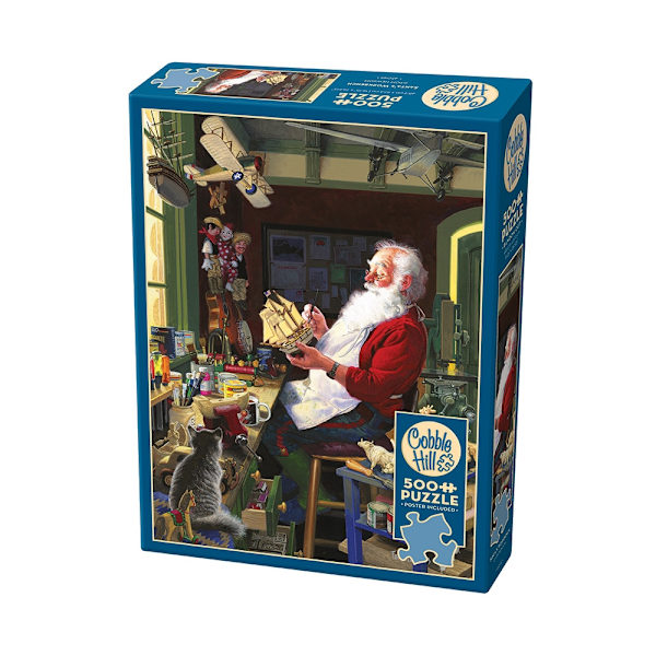 Santa's Workbench, Pussel, 500 bitar, Cobble Hill