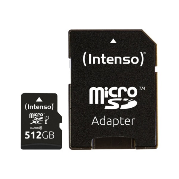 Intenso Premium - flash-minneskort - 512 GB - mikroSDXC UHS-I