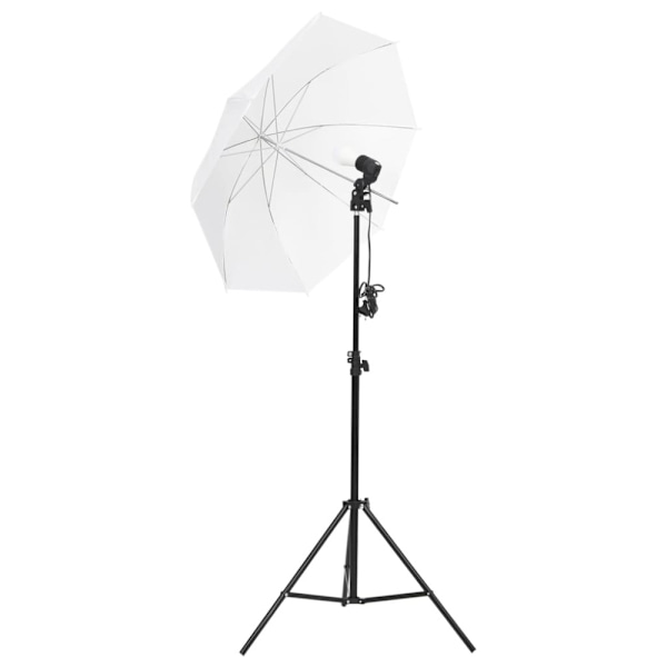 Studiobelysning inklusive stativ & paraplyer