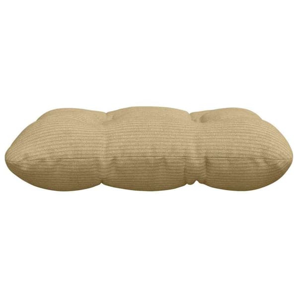 Sittkuddar 4 pcs Grågrön 45 x 45 cm Kordread tyg
