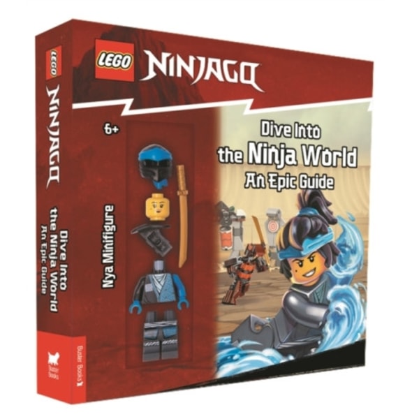 LEGO® NINJAGO®: Dive Into the Ninja World: An Epic Guide (with Nya minifigure) (inbunden, eng)