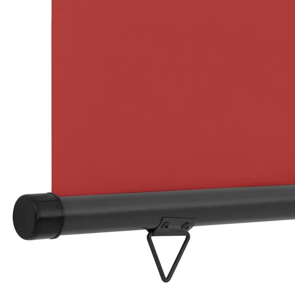 Balkongmarkis 125x250 cm röd