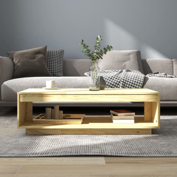 Soffbord 110x50x33,5 cm massiv furu