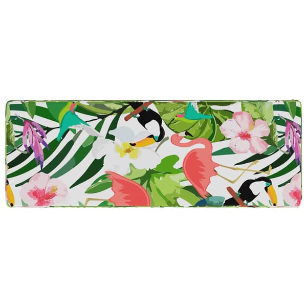 2-delade Bänk Kuddar VUGHT 2 st 100% Polyester Flerfärgsdesign