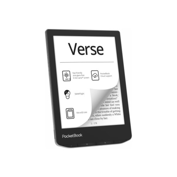 PocketBook Verse - eBook-läsare - Linux 3.10.65 - 8 GB - 6"