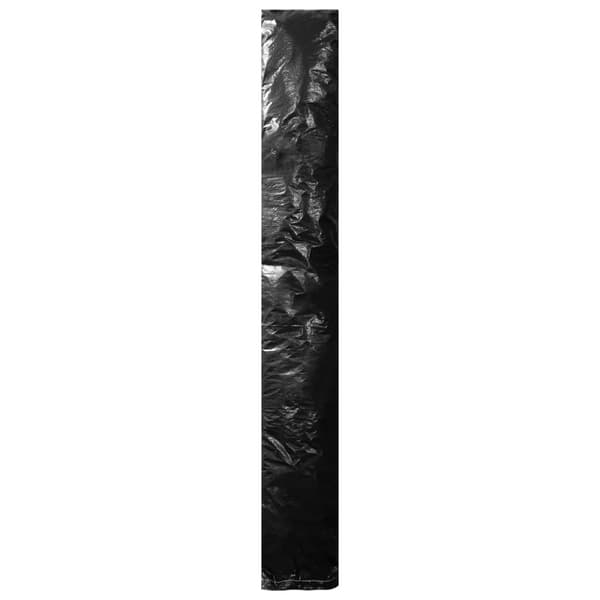 Parasollskydd 2 st med blixtlås PE 250 cm