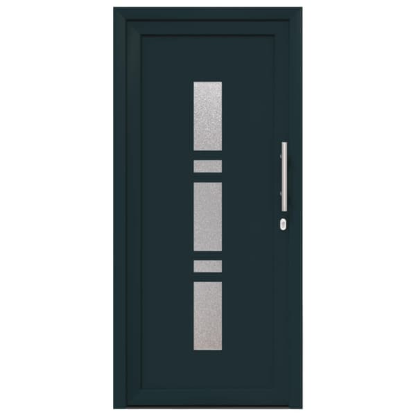 Framdörr Antracit 108 x 208 cm PVC