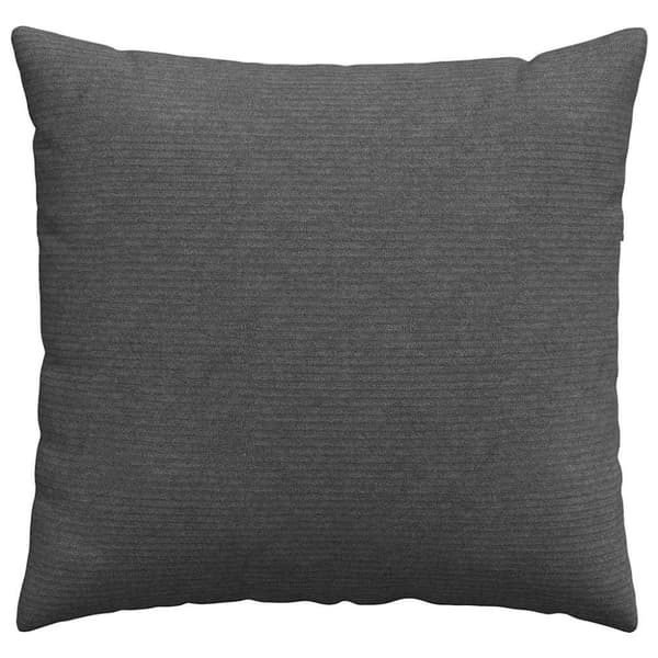 Sofakuddar 2 pcs Mörkgrå 50 x 50 cm Kordread tyg