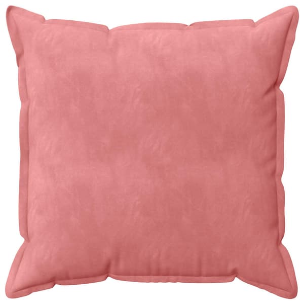 Kuddöverdrag 6 st HOUTEN Rosa 60 x 60 cm Sammet