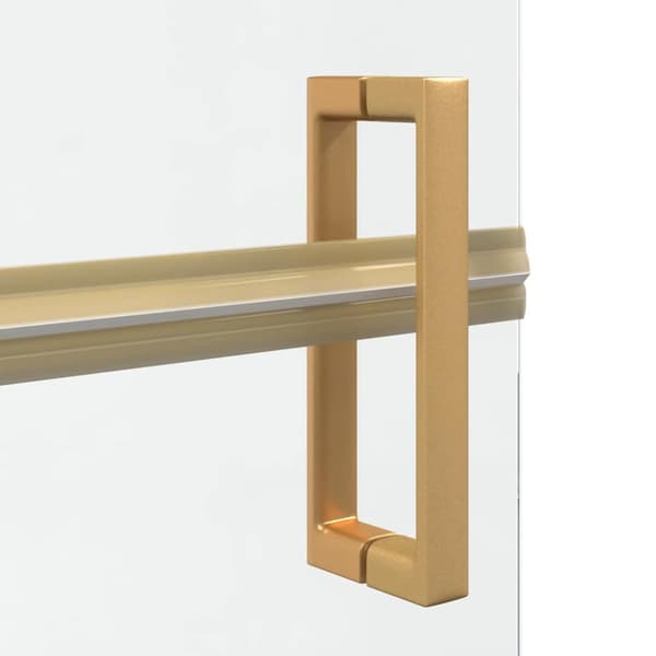 Walk-In duschvägg Guld 110 x 6,5 x 190 cm