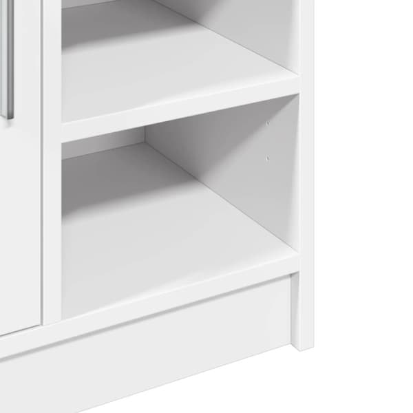 Tvättställsskåp vit 63x29x55 cm konstruerat trä