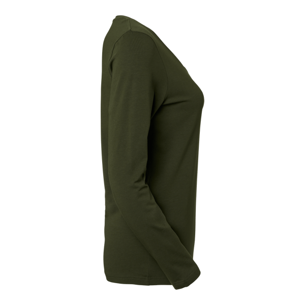 Lily T-shirt w Dark olive Female