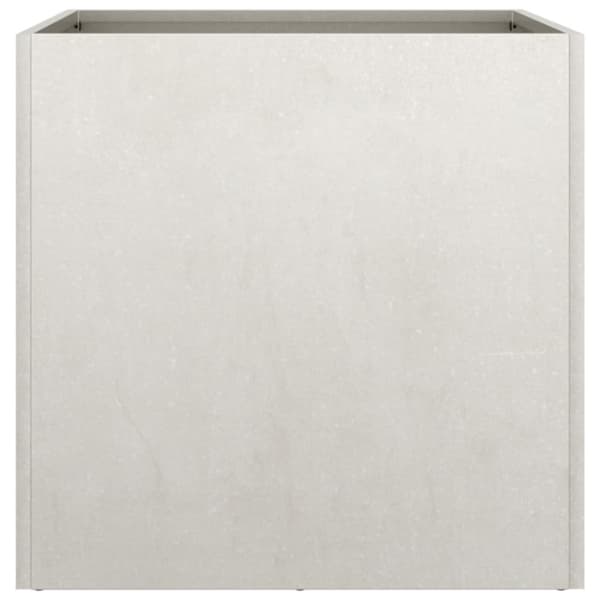 Odlingslåda silver 49x47x46 cm rostfritt stål