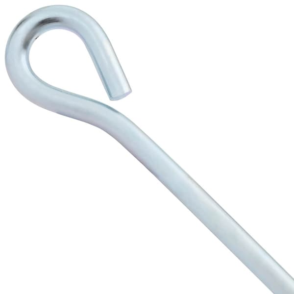 Jordankare 4 pcs Silver Ø10 x 40 cm Galvaniserat metall