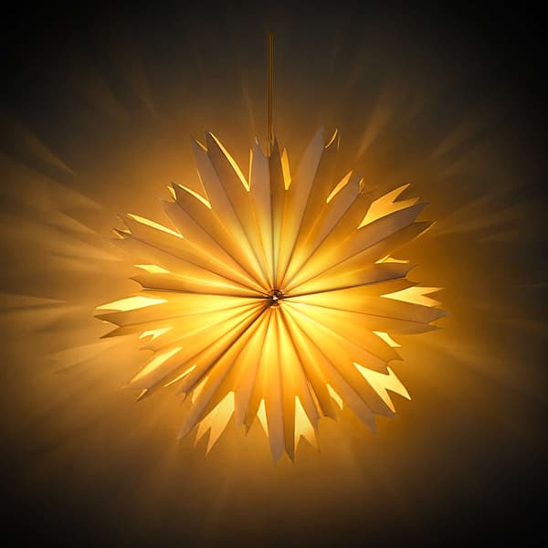 Julbelysning RAAHE 10 LED-lampor Varmvit 60 x 20 x 60 cm