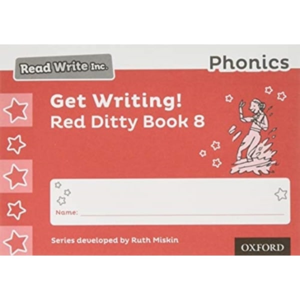 Read Write Inc. Phonics: Get Writing! Red Ditty Book 8 Pack of 10 (häftad, eng)