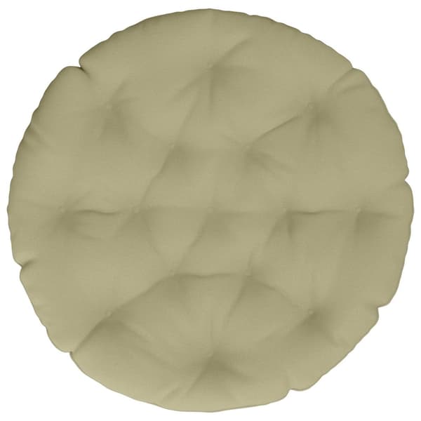 Hängstolskudde VIANEN 100% Polyester Ljusgrön Ø 80 x 12 cm