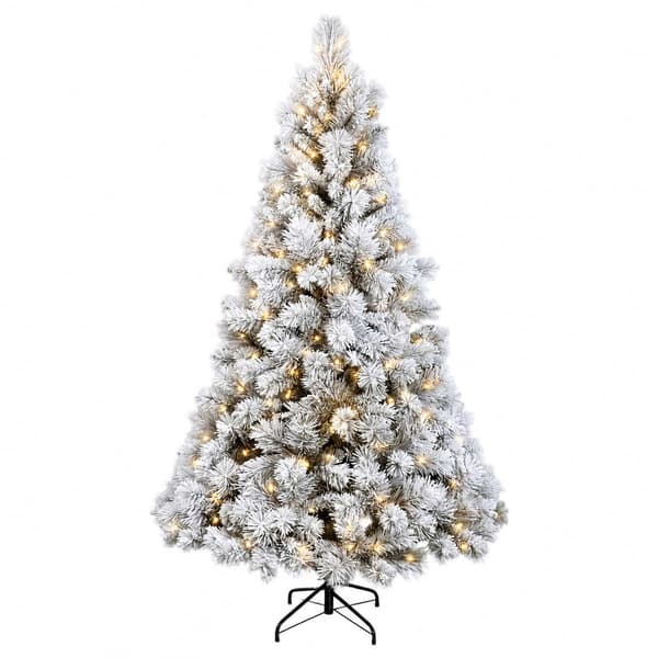 Plast Hingad Julgran 240 cm 300 LED-lampor Varmvit