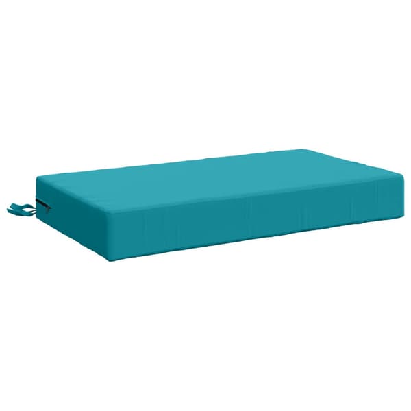 Sittkudde SOEST 100% Polyester Turkos 70 x 40 x 10 cm