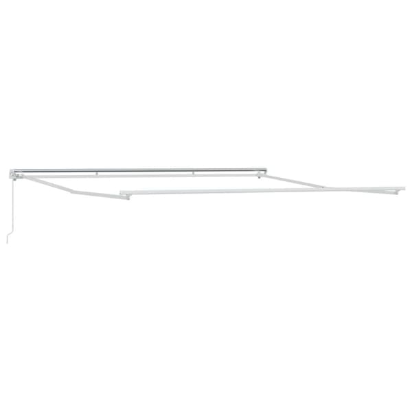 Markisram Vit 450 × 350 cm Aluminium