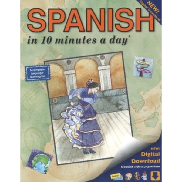 SPANISH in 10 minutes a day® (häftad, eng)