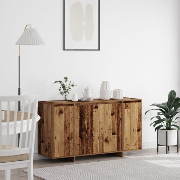 Gammalt Trä Sideboard Gammalt trä Solid återvunnet trä