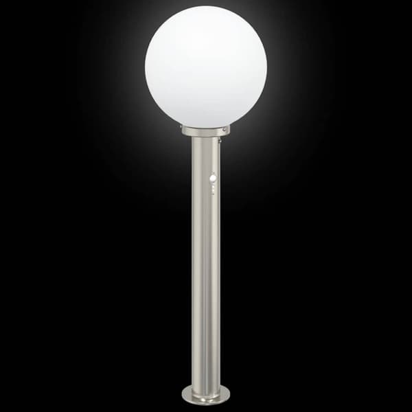 Pollare med sensor 3 st 80 cm rostfritt stål IP44