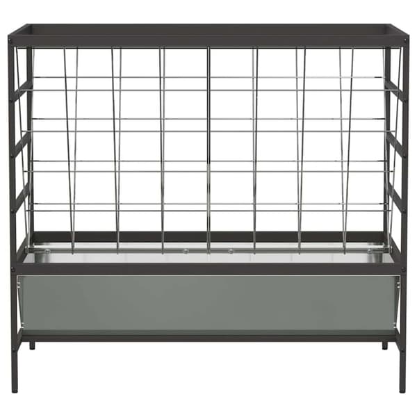 Lantbruks Foderautomat Silver 100 x 60 x 90 cm