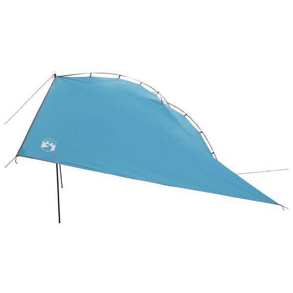 Bil tält med tak Blå 350 x 250 cm Polyester och Stål