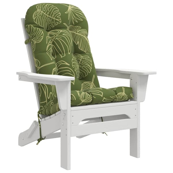 Solsängkudde PUTTEN 100% Polyester Bladdesign 48 x 112 x 10 cm
