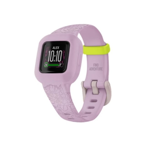 Garmin vivofit jr. 3 aktivitetspårare med band - floral pink Rosa