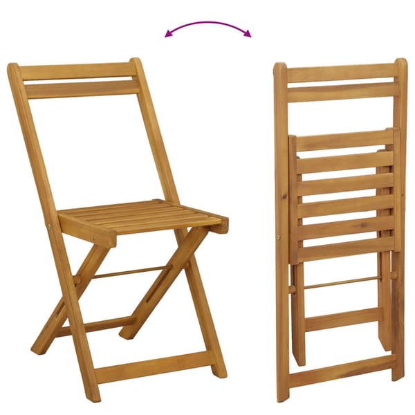 Utemöbler Bistro Stolar 8 pcs Mörkgrå 40 x 53 x 80 cm