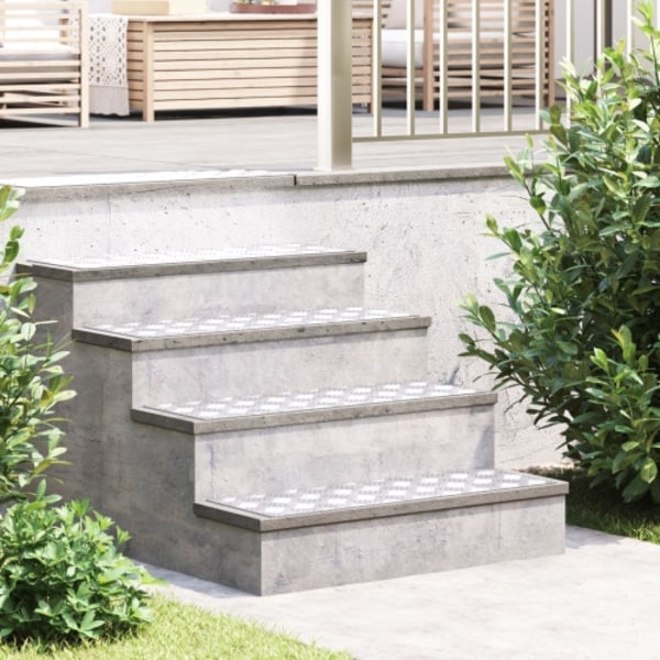 Aluminium Checker Plattor 4 st Halkfri 75x25 cm