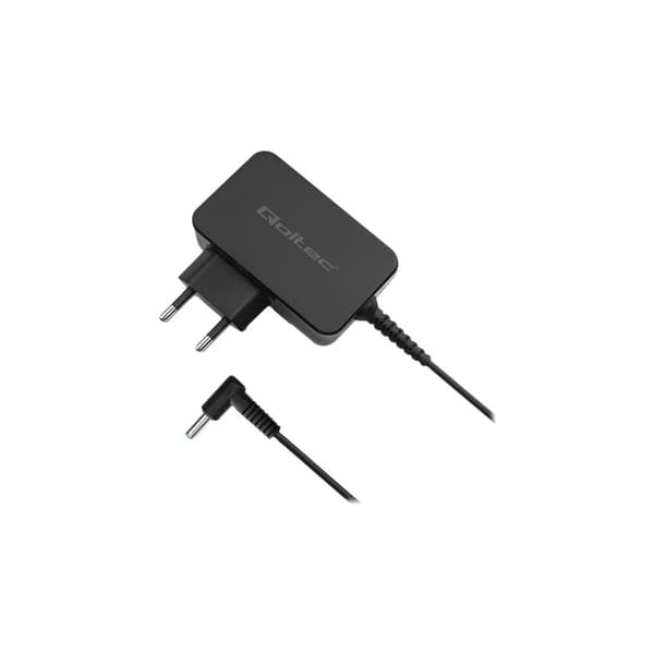 Qoltec - strömadapter - 19,5 V, 2,31 A, 4,5 * 3,0 + pin - 45 watt