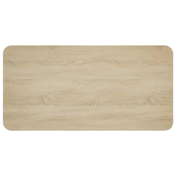 Matbord 100 x 50 x 75 cm Konstruerat trä Sonoma-ek Rektangulär